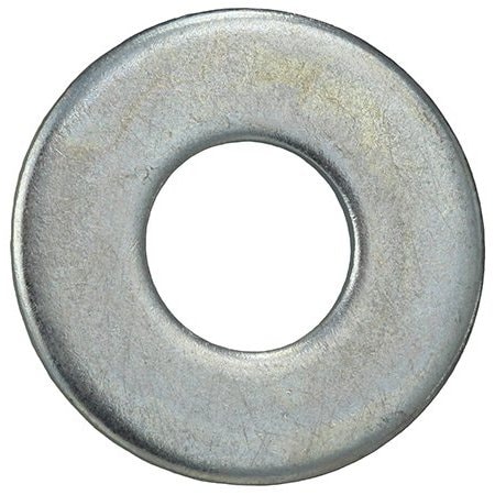 L.H. DOTTIE Flat Washer, Fits Bolt Size 1/2" , Unhardened Carbon Steel Zinc Plated Finish, 100 PK FWT12